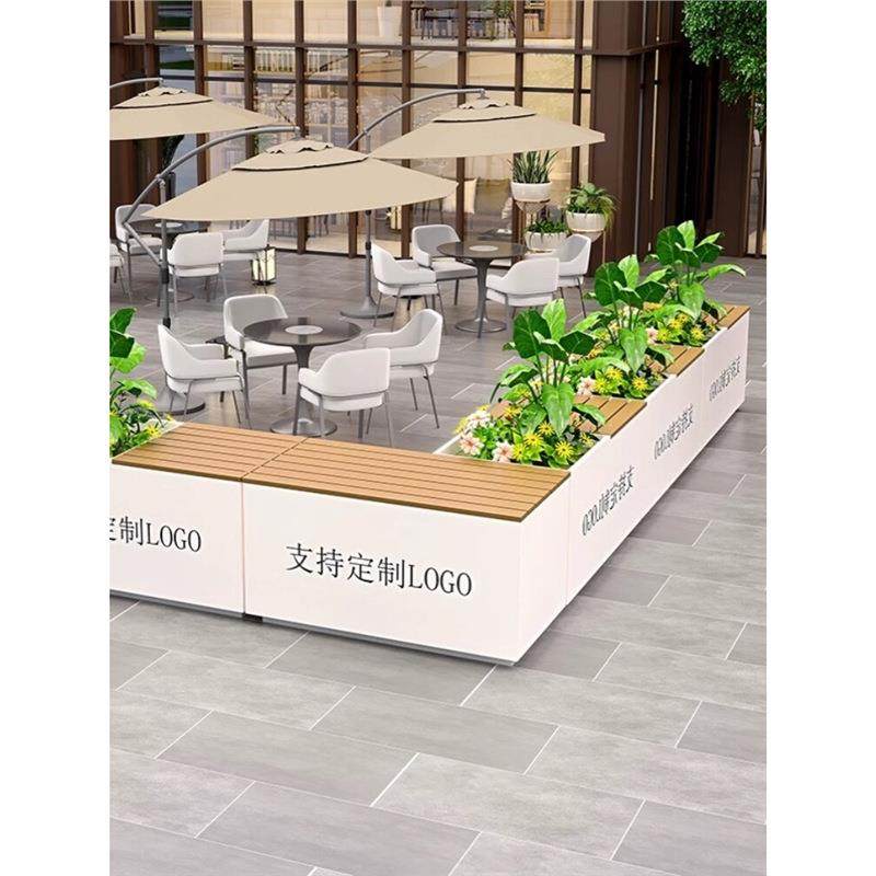 户外不锈钢室外盆坐凳花558箱灯铁花艺组座椅长方形合光花坛,商业/办公家具,花坛/花箱,淘宝优惠券,粉丝福利购,淘宝优惠卷