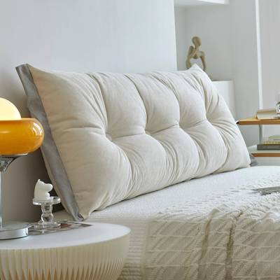 头垫软包99999榻靠榻米床上双人长靠护腰床靠背垫床头柜靠垫大枕