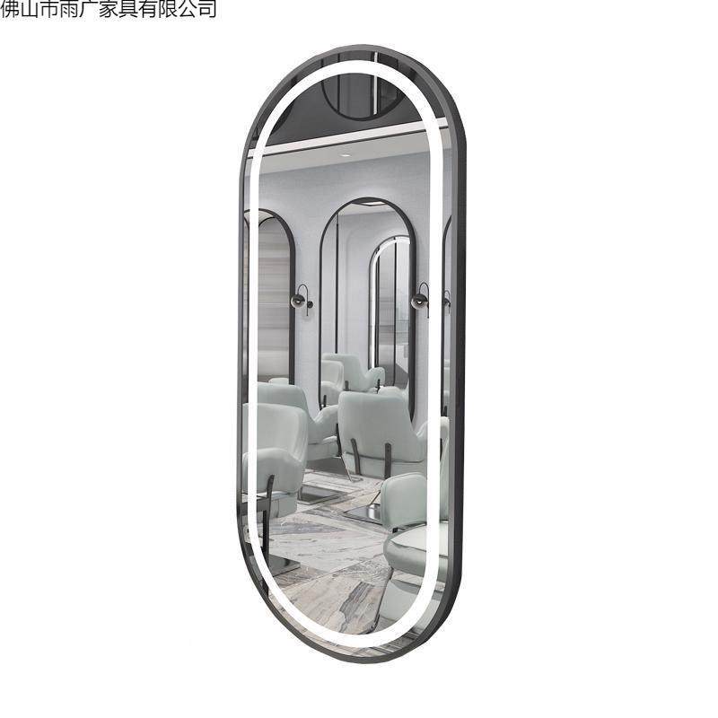 简约理发店廊镜发专镜用网红台子带灯潮挂al123墙单面美发店镜子,商业/办公家具,理发镜台,淘宝优惠券,粉丝福利购,淘宝优惠卷