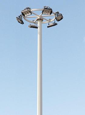 中山12m杆18米灯led头200w户外67398球场广场路灯爬梯6中杆高灯