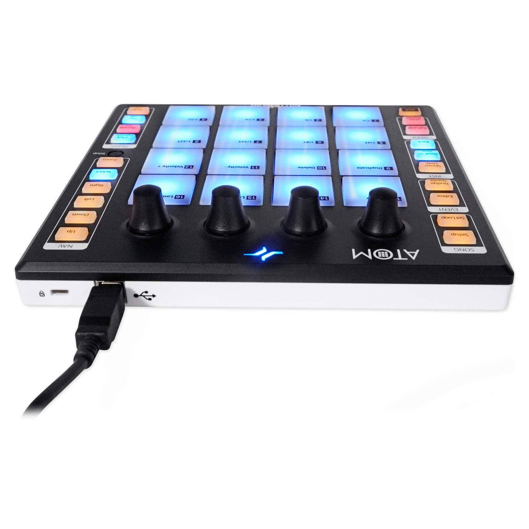 PreSonu制sATOM/ATOMS控Q表演作MIDI盘DJGPN制器打键击垫
