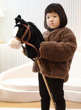 境热行卖马头跨棒具hob玩hor60547se儿童骑棍创意带音乐木头出口