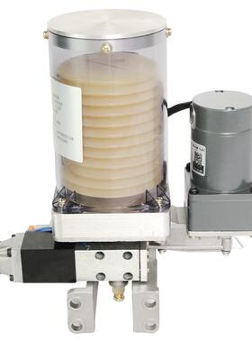 LC控制罐装式电动润油P脂滑泵带卸递进式黄油泵24V2MPV20V微压型