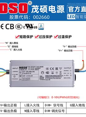 X6E-200CDF0V智056-G道路路灯照明P0-1VWM能调光电源LED控制器