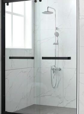 酒店村宾馆卫生间湿分离淋916浴隔断浴易室房玻璃移门农简沐浴干