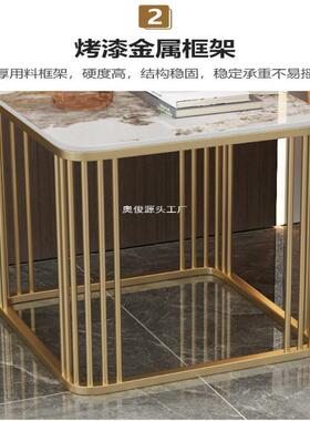 现代简约轻奢沙发边几方几可动网OUS客厅几阳台红小茶几角方移形