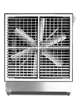 动式湿帘风机一体工厂厂房降温超大量水帘风风机机负压风91056机