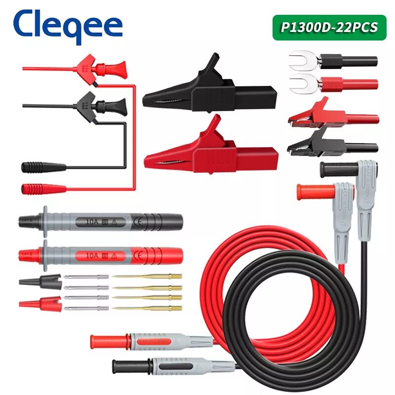 cleqeeP1300D万用表笔线套件