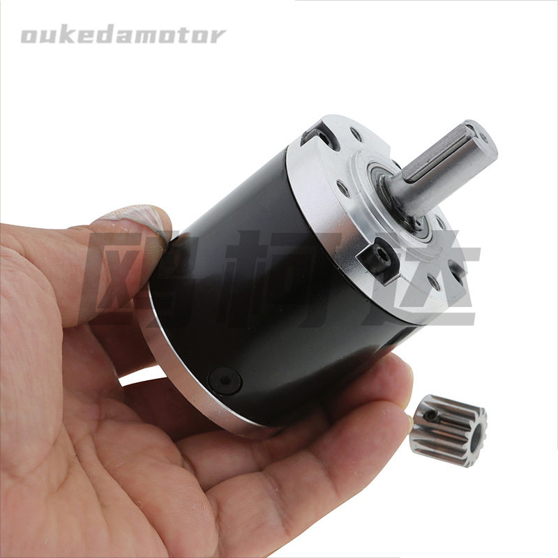 PL56mm57mm圆形行星减速机直流有刷电机无刷电机用57减速箱