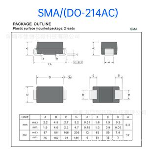 现货SS310SMA34ACAA10肖0V大芯片DO-21AC贴片特基二极管