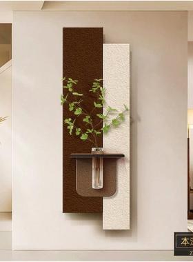 门培绿植中水古风玄画关装SY126饰画入户正对走廊过道挂立体造景