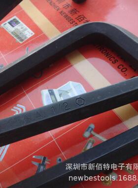 Bon六d13916英SLCe制内角扳手1/2HexL-wrnch