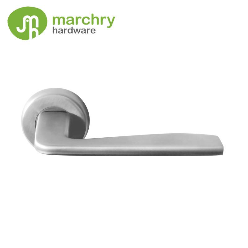 防生产0MH-03014不锈3钢精铸实心分门把手火门锁执手体式门拉手