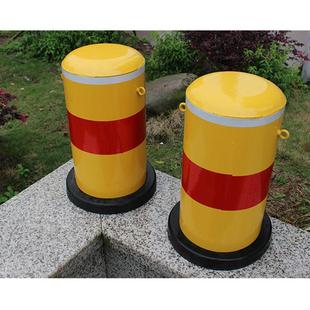 铁立柱柱219mm钢口管警276示道桩反光路交通安全防撞柱标桩牌防护