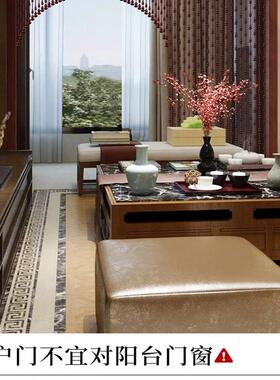 桃木葫芦帘隔帘F9655T5H客断厅卧室关卫生间玄水晶家用珠免打孔新