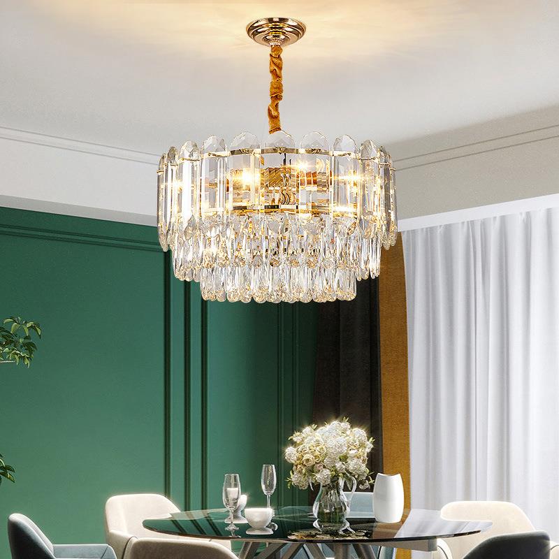 轻奢吊灯水18688晶后现代客厅灯约大气餐厅卧灯223年新款0灯室具