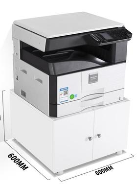 办公室印机STD-103柜3复印印机放置柜带轮移动打A文件矮柜带锁打