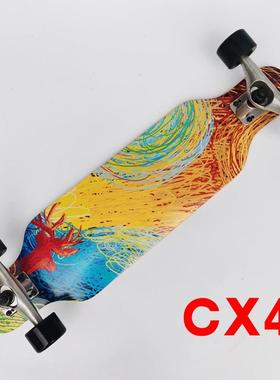 陆地冲浪板CX4滑板surfskate小长板专业刷街代步免蹬滑板