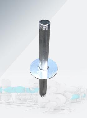 人防密闭电器套管ABCED型热镀锌钢板单根连排穿墙套管气密测量管