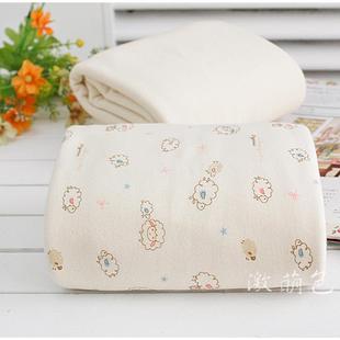 有机棉棉宝宝棉婴儿YJ002全彩a类针织棉布纯棉印花睡衣弹力面纱料