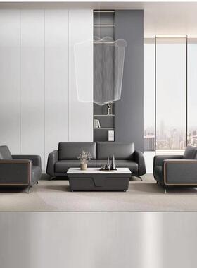 洽无品牌/淡现代议会客时尚休息区公会共简发约办公小异款沙商务