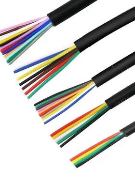 4芯国标RVV.电缆2芯3芯10芯5控制线03/075/TOV.1.5平方信号线芯