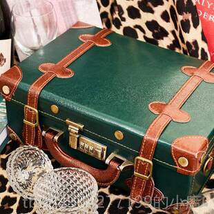 高档恋商16/1寸覆古手提箱行李箱务公文箱小旅行箱男女密礼码锁8