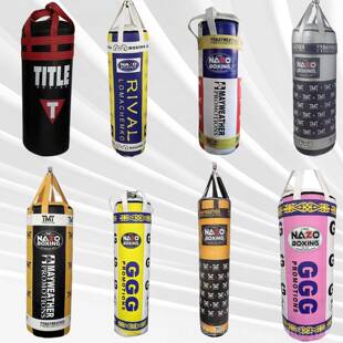 高档泰式拳沙袋散打梨形锥保龄球抟击水拳滴形跆道吊式沙包击健身