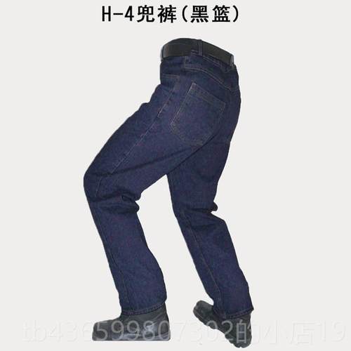正品纯棉牛仔裤加厚防大耐磨电焊工服长裤男裤子汽维修劳保宽作烫