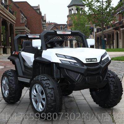 正品13年童车老》儿童电动越野可坐人四轮玩具车车遥控车店汽摇车,玩具/童车/益智/积木/模型,儿童电动车,淘宝优惠券,粉丝福利购,淘宝优惠卷