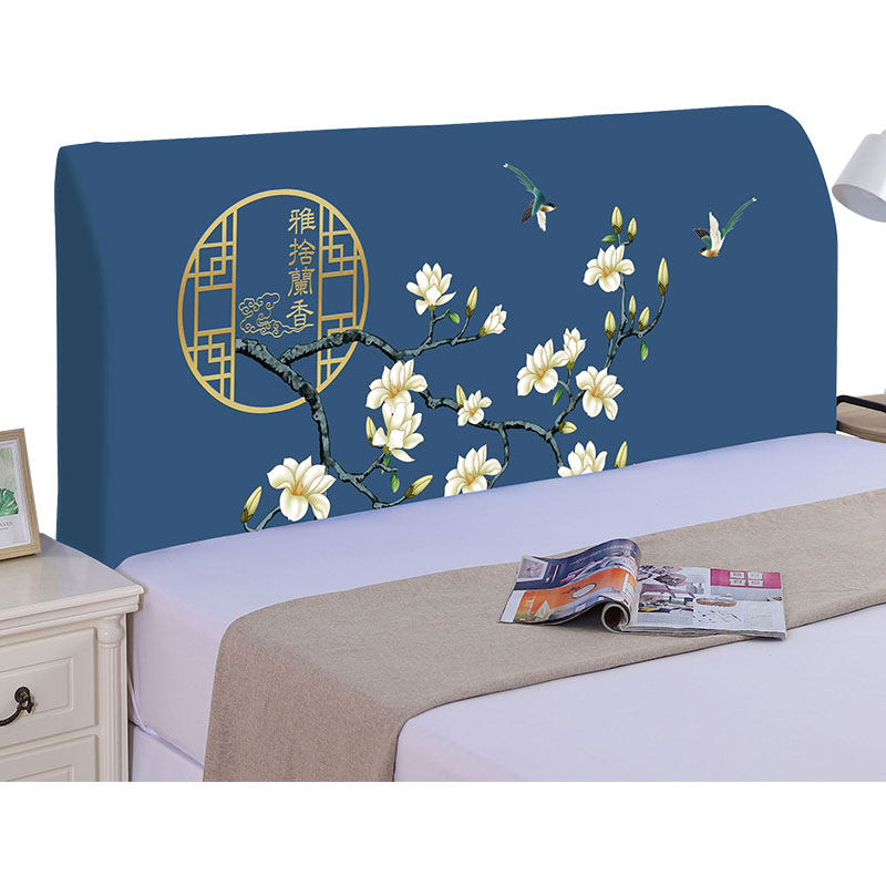 弹力床头罩保护套万能通用四季中式加厚布弧形简约现代全包可拆洗,居家布艺,床头罩,淘宝优惠券,粉丝福利购,淘宝优惠卷