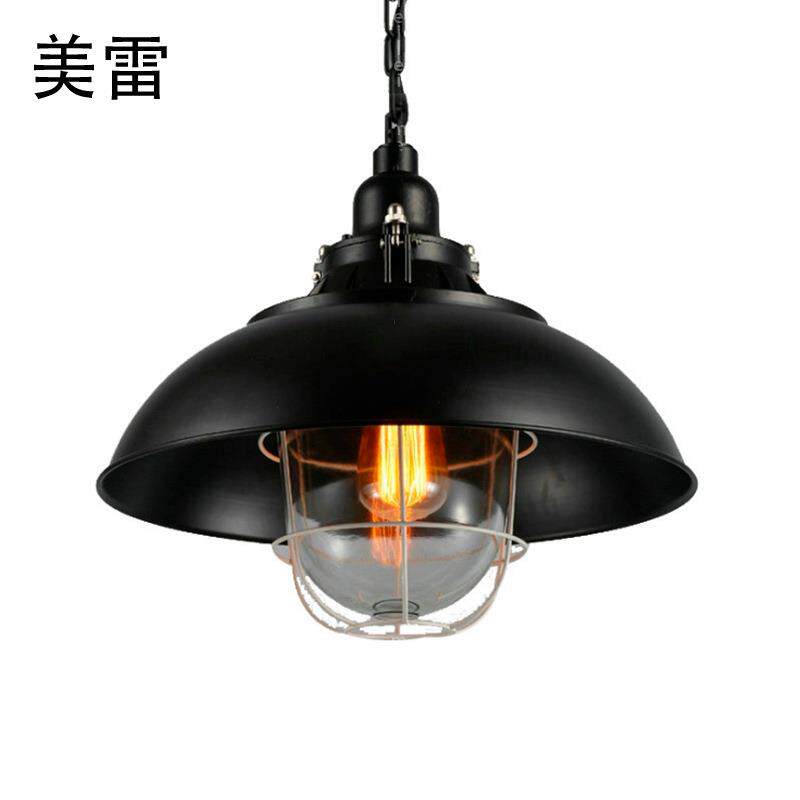 复古工业风铁艺店铺商用咖啡厅理发店火锅店酒吧锅盖烧烤店小吊灯