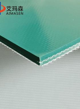 PVC传送带绿色流水线皮带 光面产线运输皮带 规格齐全