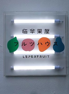 展示柜冰柜冰箱保鲜柜灯箱广告牌专用12VT8LED超亮户外防水灯管