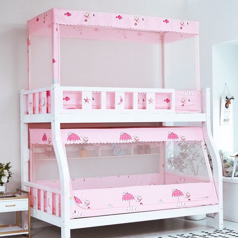 子母床蚊帐上下铺梯形1.2m1.5米儿童上下床全封闭式带支架可伸缩,床上用品,蚊帐,淘宝优惠券,粉丝福利购,淘宝优惠卷