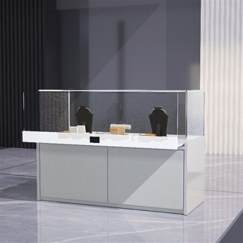 古董瓷器展示玻璃柜 珍宝首饰柜台(免漆/烤漆板)