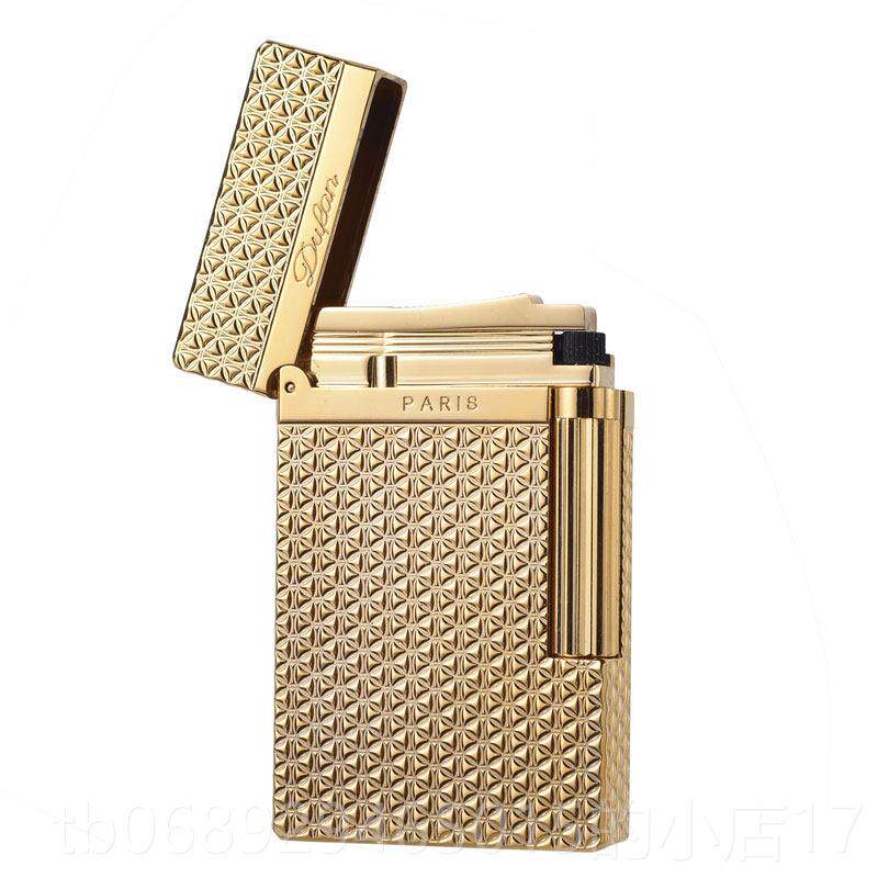 正品国名牌都梵朗声充打火机正声品纯铜气郎清脆法高档潮流个性专