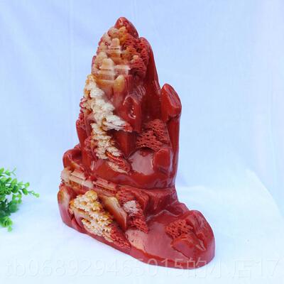 正品迎刻松彷玉石摆饰家居装饰彷寿客山石原石雕 芙蓉石摆件