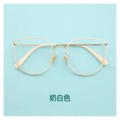 正品 zeersr近视镜防辐眼射抗蓝光疲劳黑框框平光素颜眼镜女护眼韩