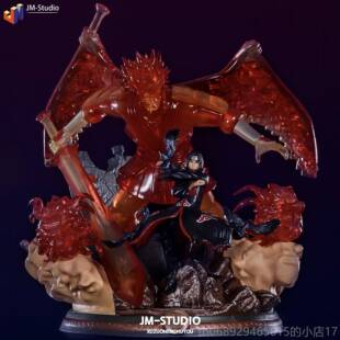 正品火影忍者 GK 宇智波 大发鼬 须佐能乎 可光 型超大手办模型摆