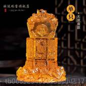 正品 2025蛇年财八鲤升璃斗吉一懿琉摆件客厅玄关面店铺家居财运饰