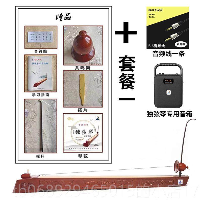 正品绮音乐独弦琴拾音专业用高档民族乐音爱好者器通用型舞台正原