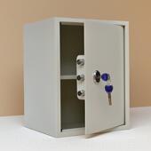 正品 械钥匙老人保险箱家用小箱型防盗保险柜办公2室保管夹万20