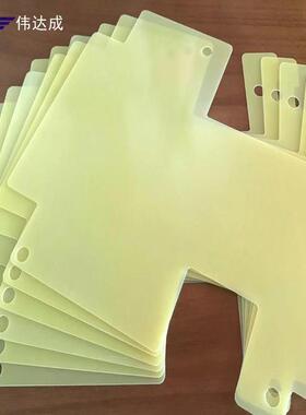 黄色FR-4环氧板阻燃树脂绝缘板皮套支撑板环氧板阻燃环氧树脂