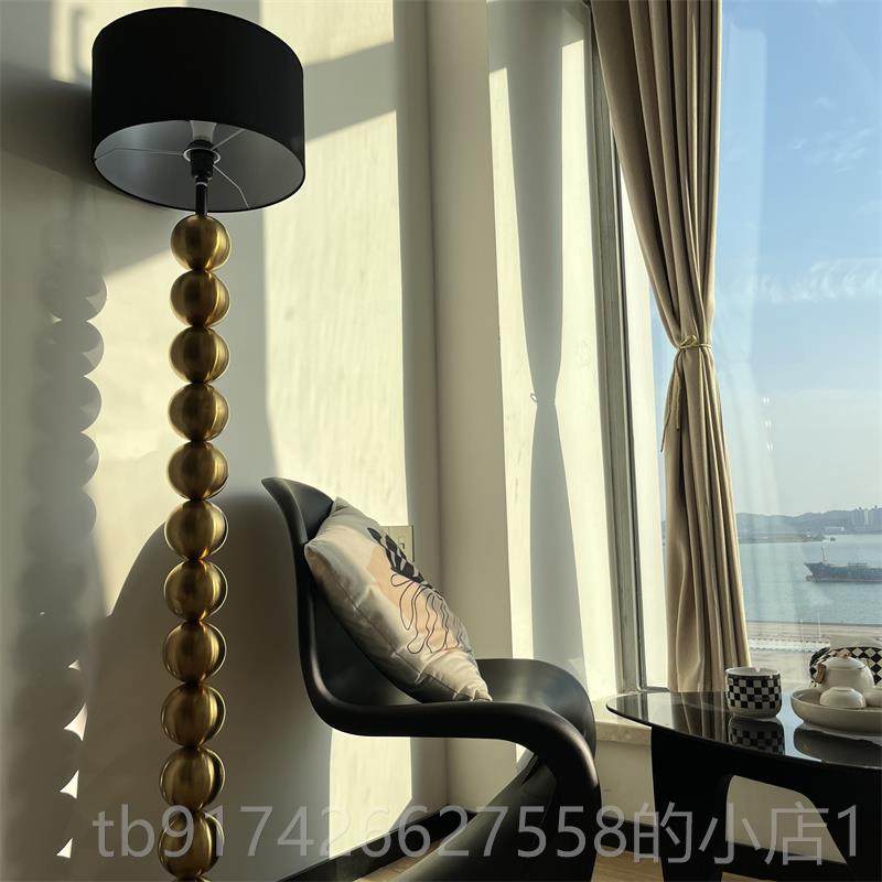 新款落地客厅卧室床头 书房 沙发北式锈钢球n灯s创意串球钢球立台