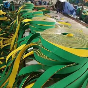 工业尼龙片基带 黄绿平皮带平带高速传动带 专业定制纺织机械皮带