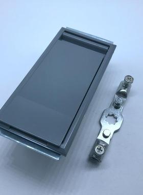 MS887-2加长锁芯灰色面板锁，箱变锁，箱式变电站锁，欧变美变锁