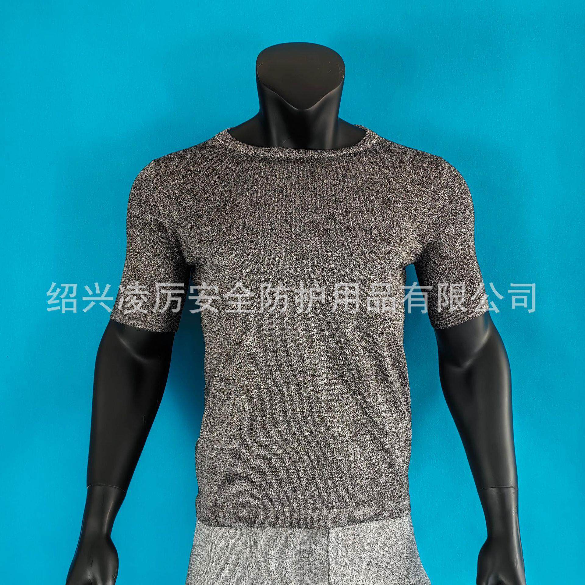 PE5级防割服 高强高模聚乙烯短袖防砍野外户外安全防护衣服耐磨
