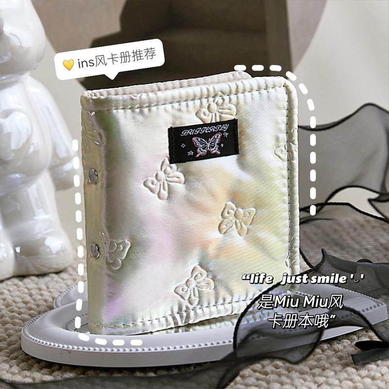 一宫格炫彩蝴蝶卡册新款高颜值迷你相册追星爱豆3寸拍立得收纳册