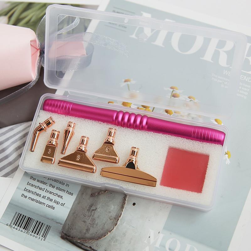 钻石画新款DIY合金点钻金属点钻笔 5D十字绣头贴钻胶泥工具套装